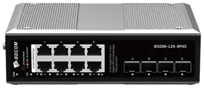 Коммутатор BDCOM IES200-L25-8P4S