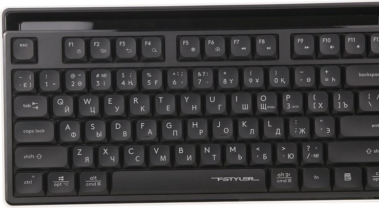 Клавиатура A4Tech Fstyler FX72 Black купить,16390
