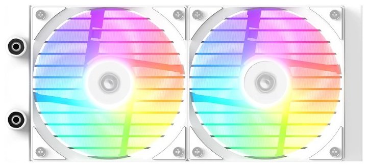 Водоблок ID-COOLING ID-CPU-FX240 LCD белый
