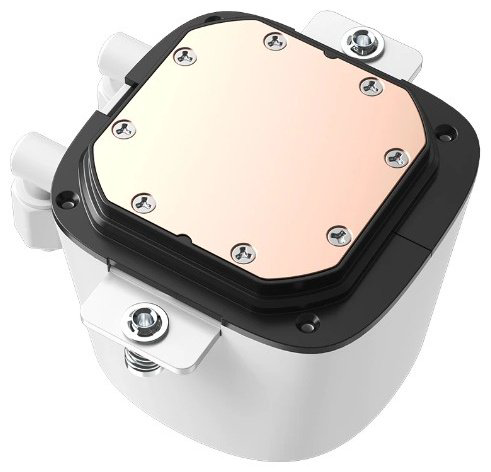 Водоблок ID-COOLING ID-CPU-FX240 LCD белый - ForteMarket Водоблок ID-COOLING ID-CPU-FX240 LCD белый купить,35182