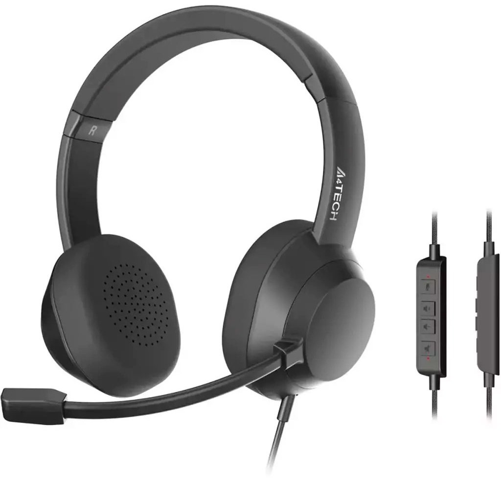 Наушники A4Tech FH150U черный купить,NaN