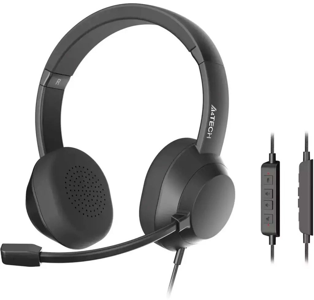 Наушники A4Tech FH150U черный купить,NaN