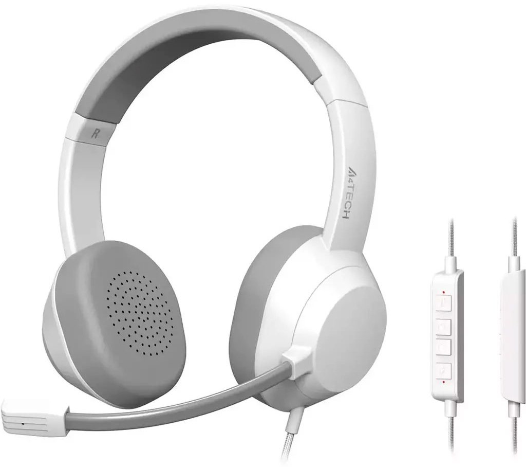 Наушники A4Tech FH150U белый купить,NaN