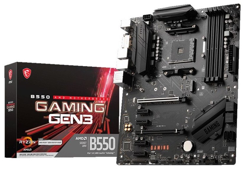 Материнская плата MSI B550 GAMING GEN3 купить,NaN