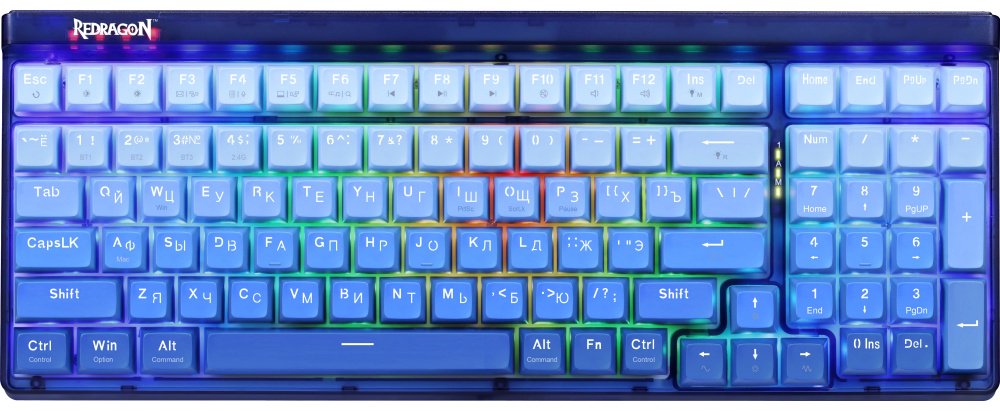 Клавиатура Redragon Garen Pro 71745 синий купить,NaN