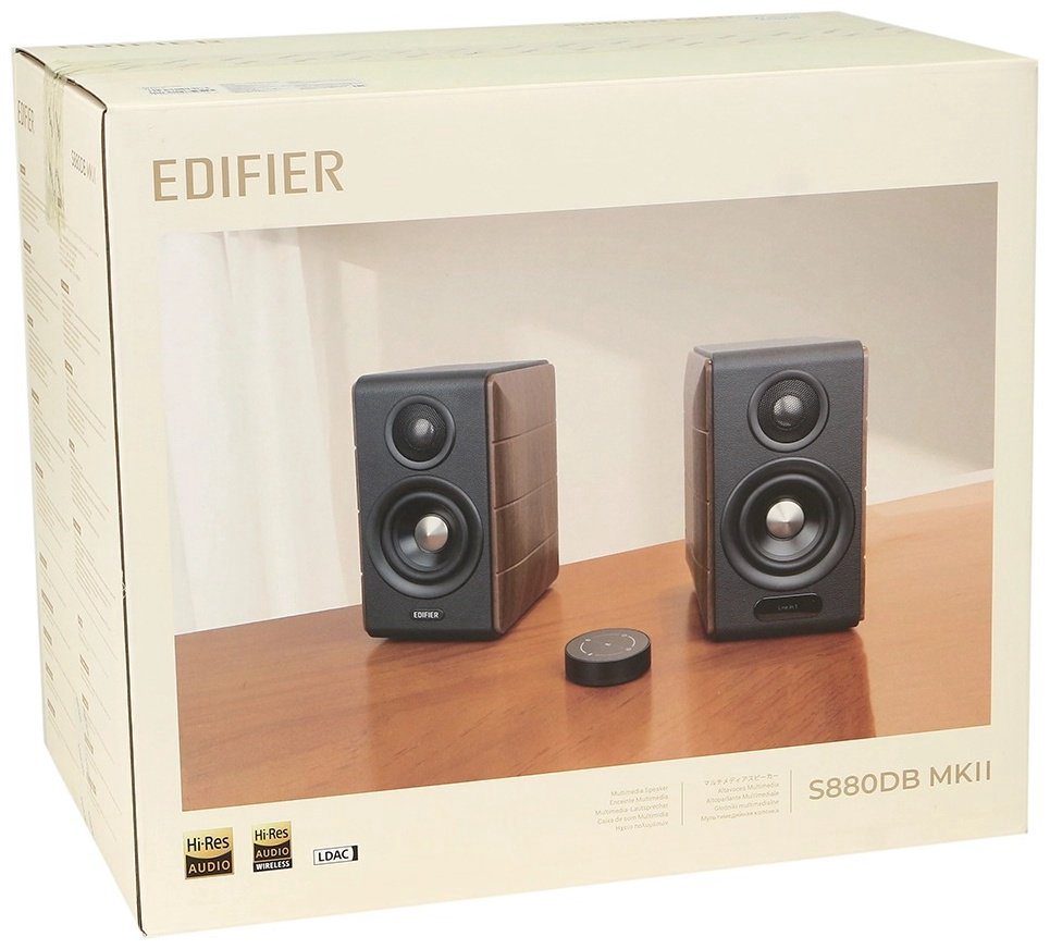 Компьютерные колонки Edifier S880DB MKII коричневый - ForteMarket Компьютерные колонки Edifier S880DB MKII коричневый купить,104540