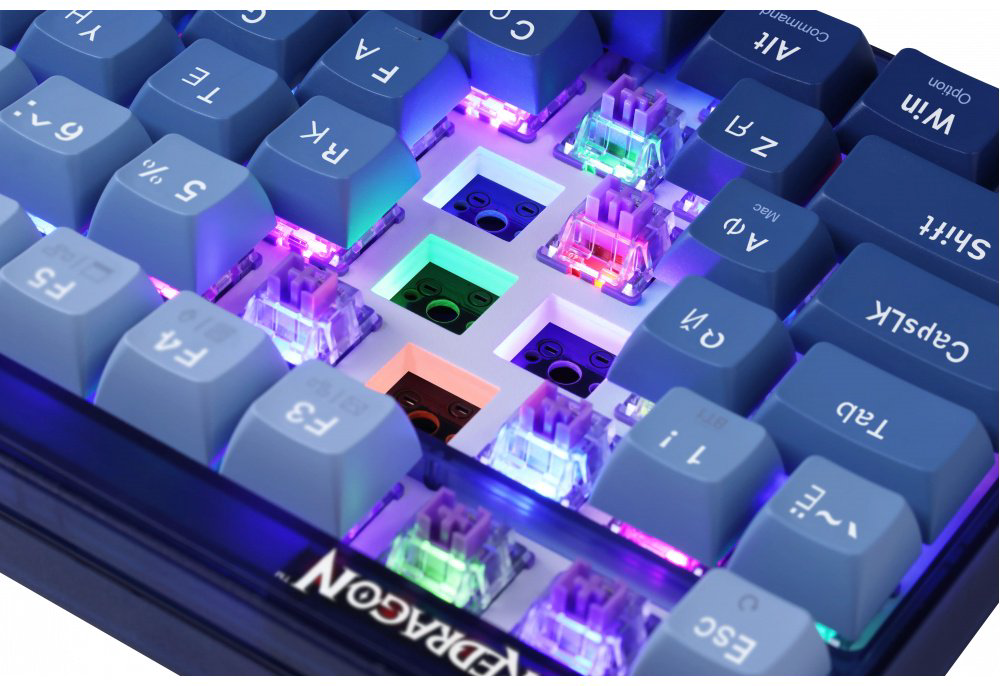 Клавиатура Redragon Garen Pro 71745 синий купить,NaN