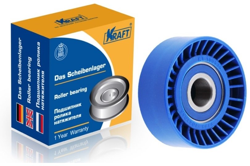 Kraft натяжной ролик генератора KT-100538 купить,NaN