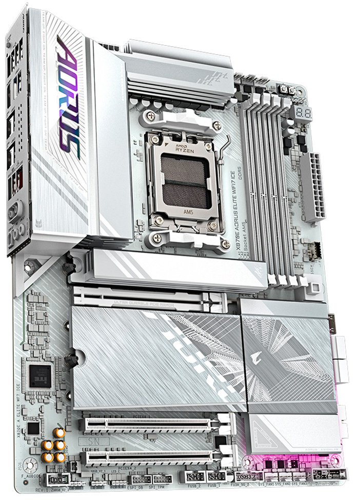 Материнская плата GIGABYTE X870E A ELITE WF7 ICE купить,225290
