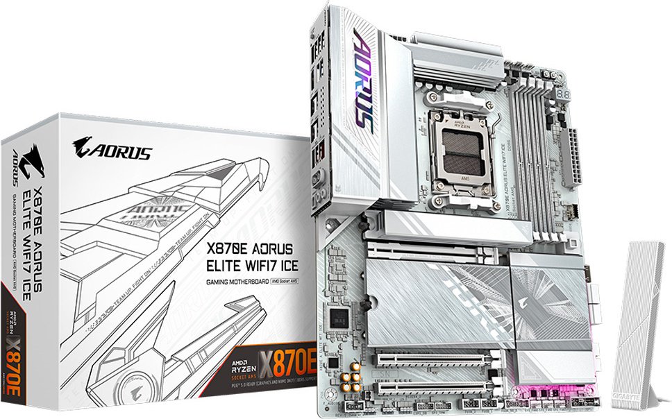 Материнская плата GIGABYTE X870E A ELITE WF7 ICE купить,225290