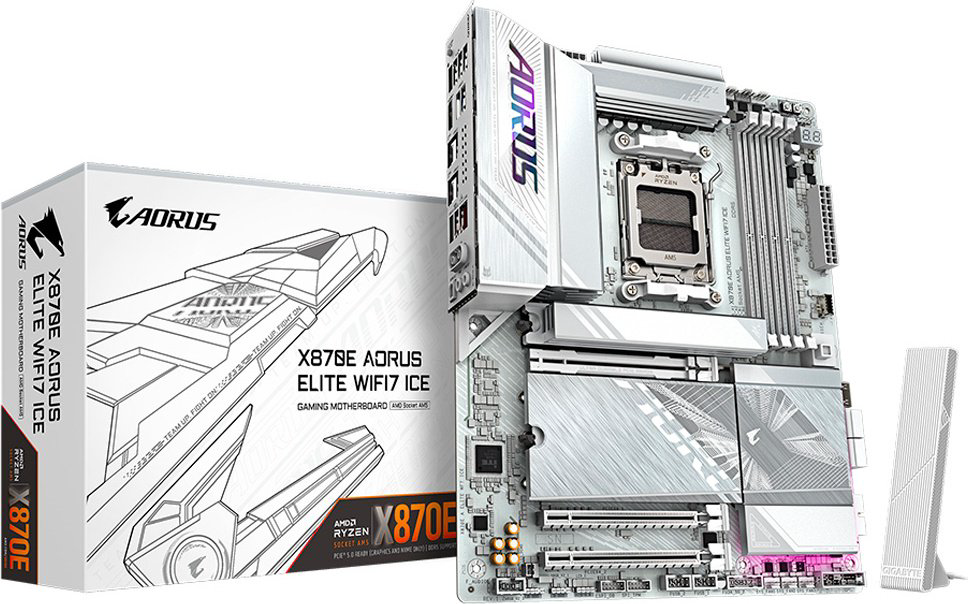 Материнская плата GIGABYTE X870E A ELITE WF7 ICE купить,225290