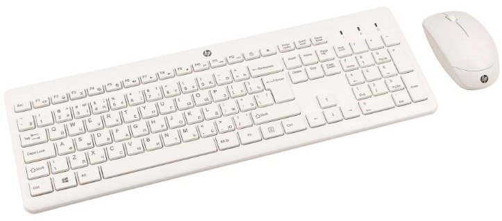 Клавиатура HP 3L1F0AA#B15 KZHT белый