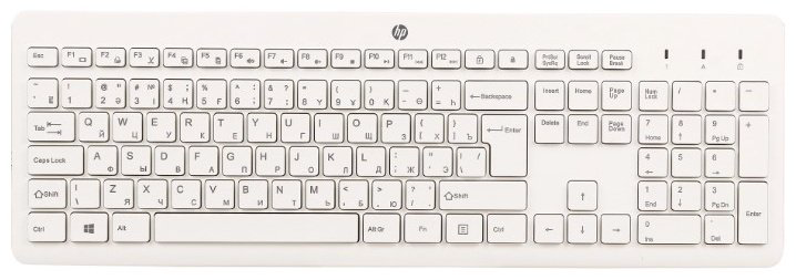 Клавиатура HP 3L1F0AA#B15 KZHT белый