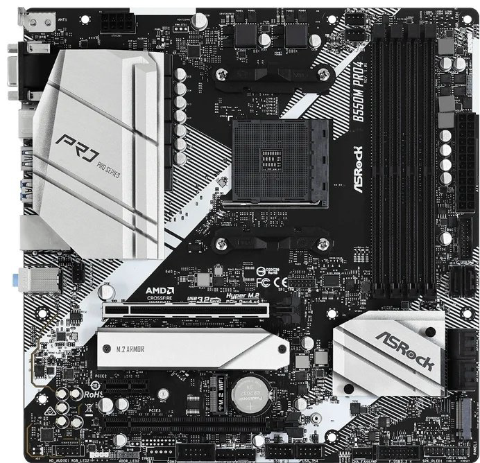 Материнская плата ASRock B550M PRO4 купить,NaN