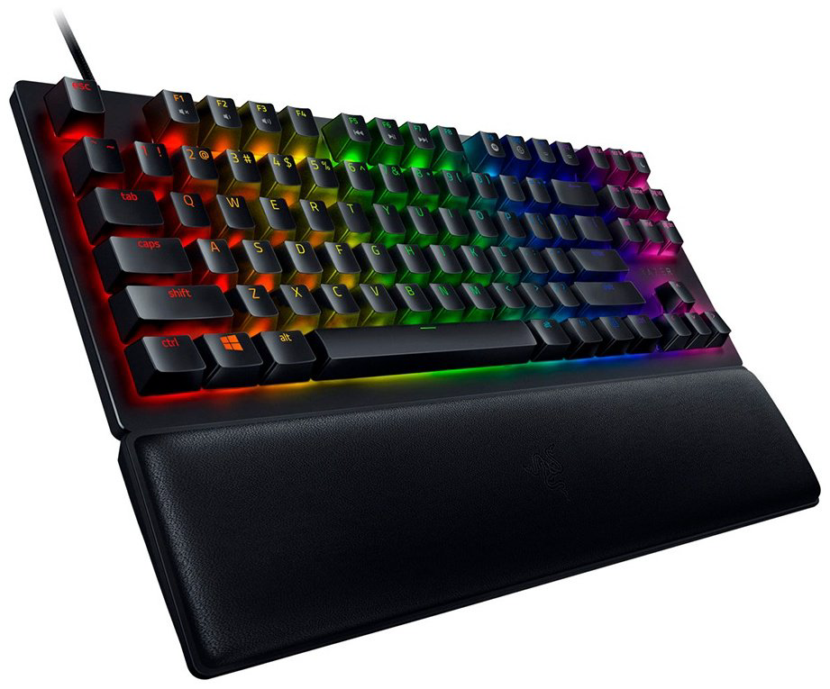 Клавиатура Razer Huntsman V2 Tenkeyless Purple Switch черный купить,NaN