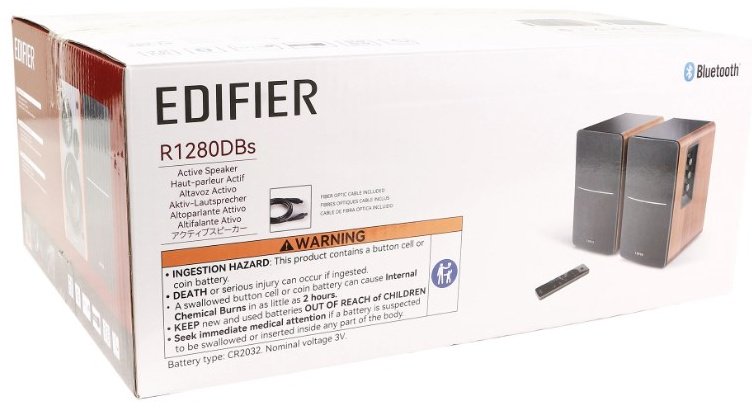 Компьютерные колонки Edifier R1280DBs черный
