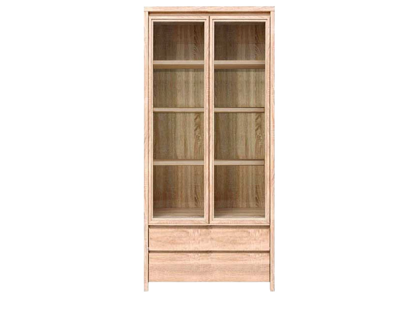 Витрина Каспиан 016 REG 2W2S дуб сонома купить,NaN