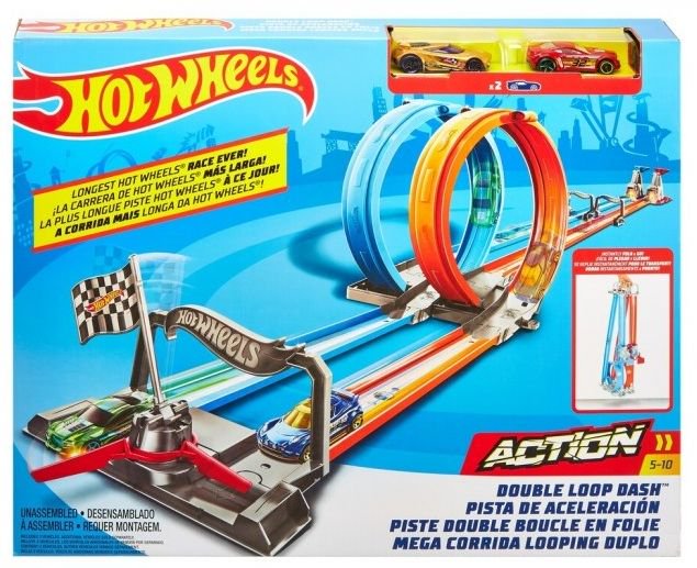 Игровой набор Hot Wheels Action Двойная петля