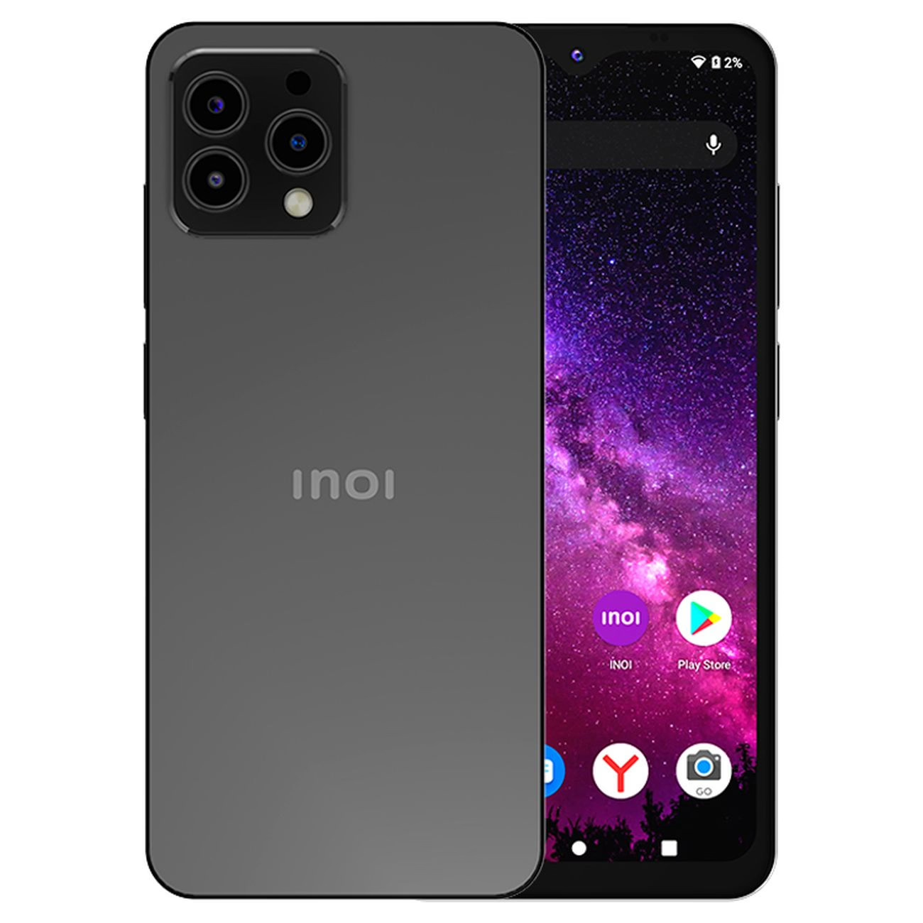 Смартфон Inoi Note 12 4/128GB черный купить,NaN