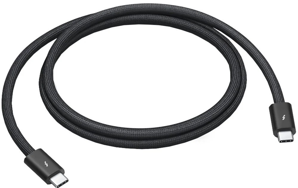 Кабель Apple Thunderbolt 4 Pro Cable 1 m USB Type-C Model A2804 MU883ZM/A Black