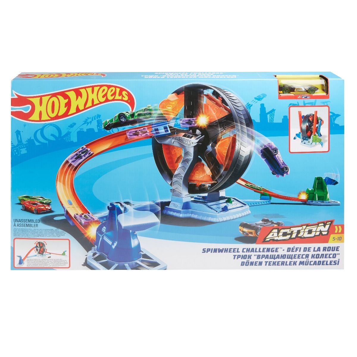 Игровой набор Hot Wheels Action Круговое противостояние купить,NaN