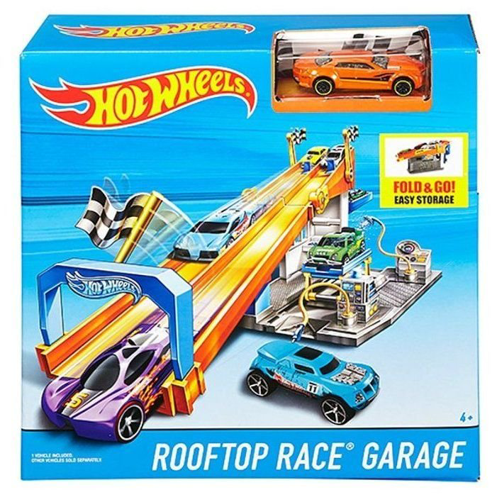 Игровой набор Hot Wheels Action Гонка на крыше DRB29  купить,NaN