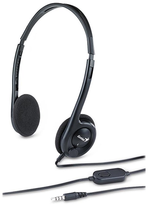 Наушники Genius HS-200C SINGLE черный