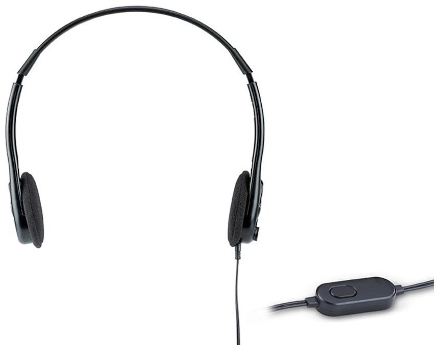 Наушники Genius HS-200C SINGLE черный