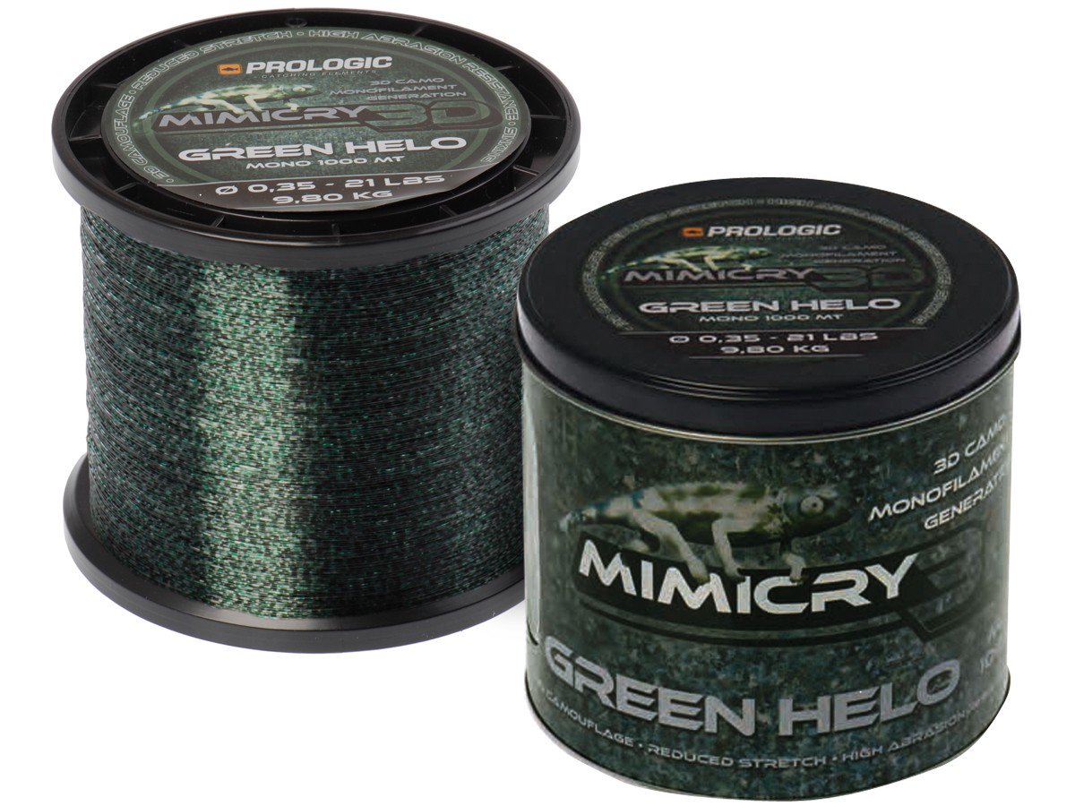Рыболовная леска Prologic Mimicry Green Helo 0.30 мм зеленая купить,NaN