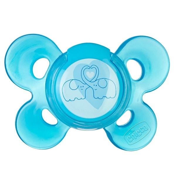 Пустышка Chicco Physio Comfort 6м+ 1 шт голубая купить,NaN