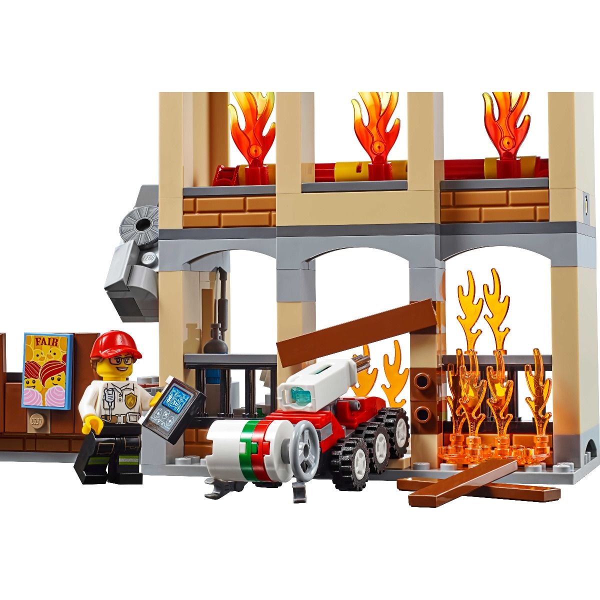 Конструктор Lego City Центральная пожарная станция  60216 купить,NaN