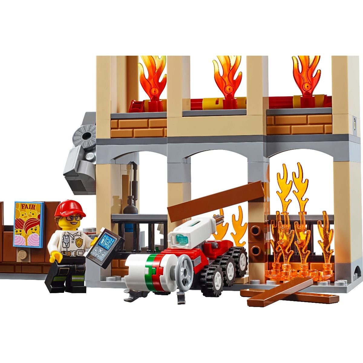 Конструктор Lego City Центральная пожарная станция  60216 купить,NaN