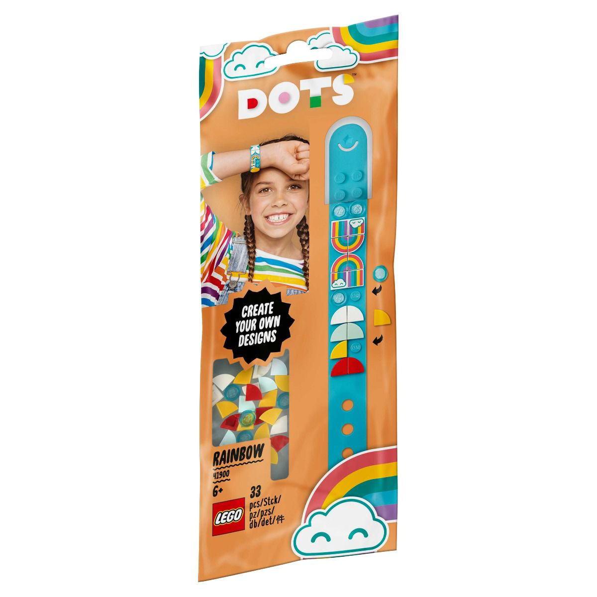 Конструктор Lego DOTs Браслет Радуга 41900 купить,NaN