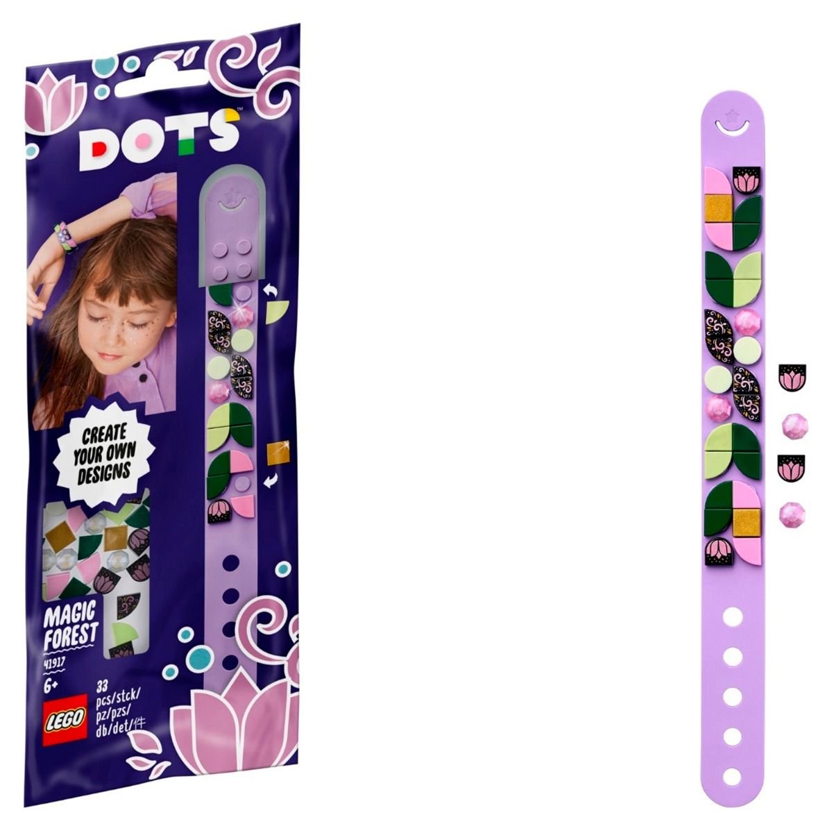 Конструктор Lego DOTs Браслет Волшебный лес 41917 купить,NaN