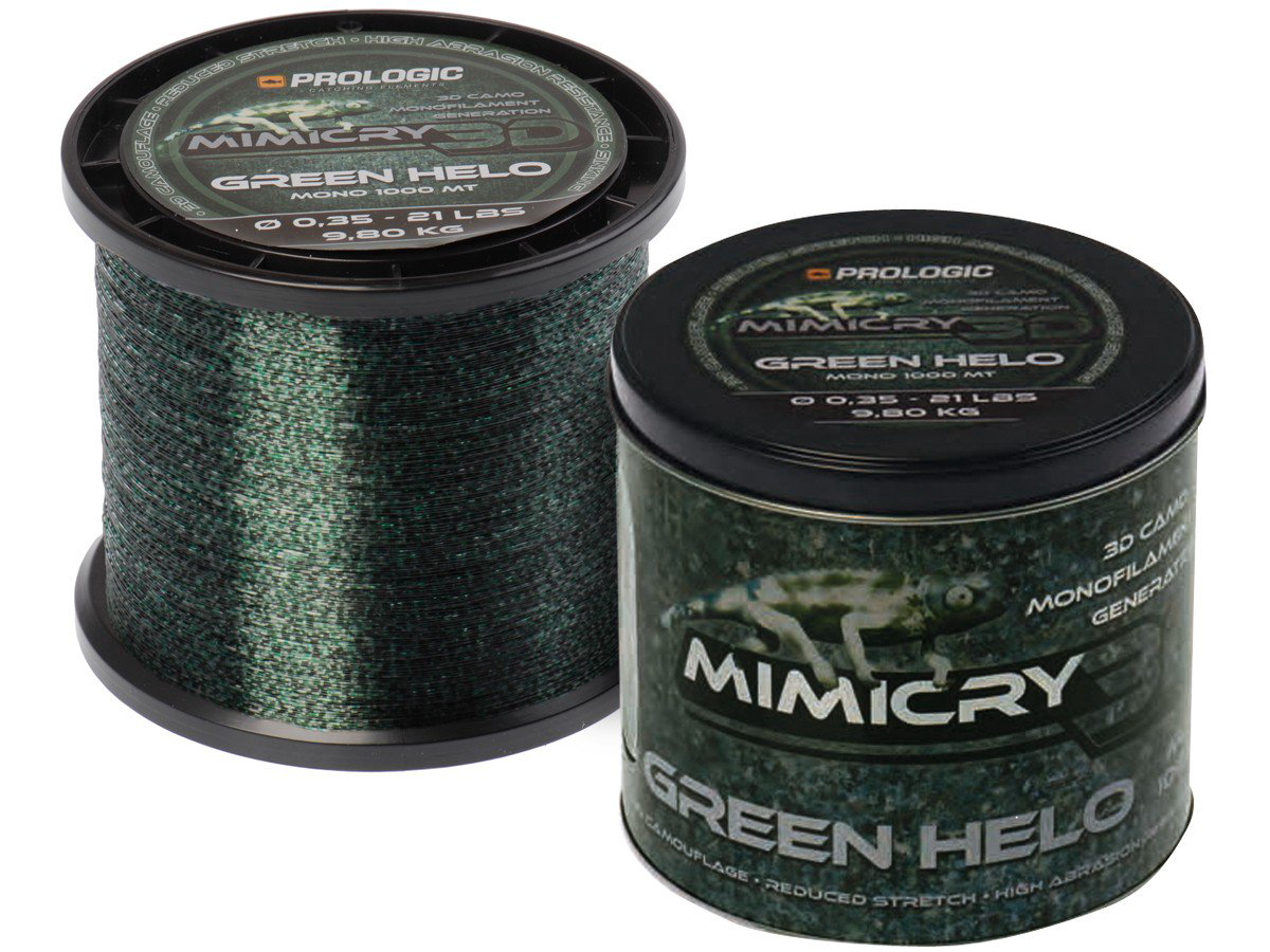 Рыболовная леска Prologic Mimicry Green Helo 0.33 мм зеленая купить,NaN