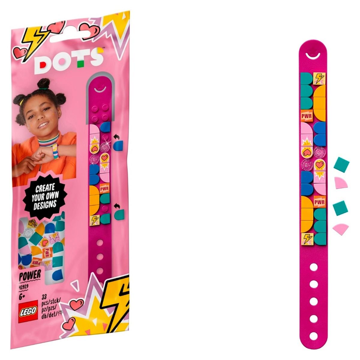 Конструктор Lego DOTs Браслет Молния  41919 купить,NaN