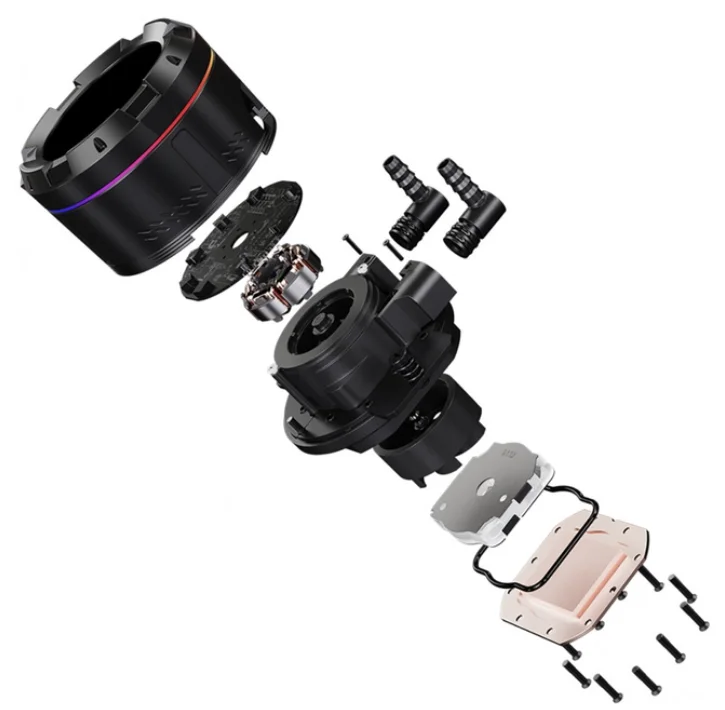 Система жидкостного охлаждения ID-Cooling SL360 Black купить,0