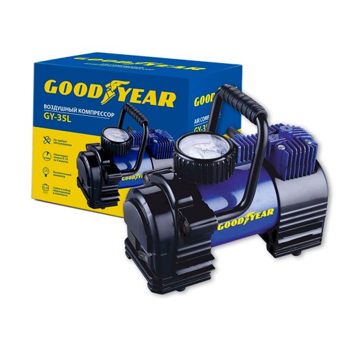 Компрессор воздушный Goodyear GY-35L GY000102 синий купить,NaN