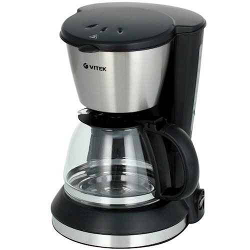 Кофеварка Vitek VT-1506 черная - ForteMarket Кофеварка Vitek VT-1506 черная купить,0