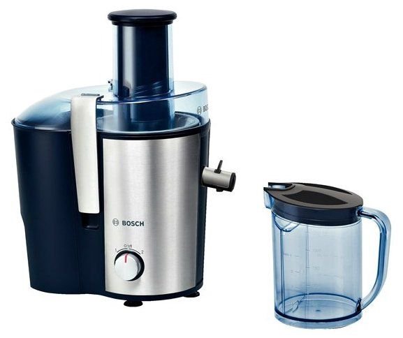 Соковыжималка Bosch MES3500 серебристо-черная
