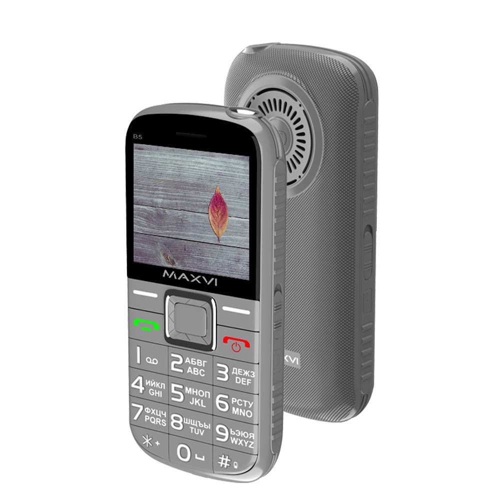 Мобильный телефон MAXVI B5 Grey