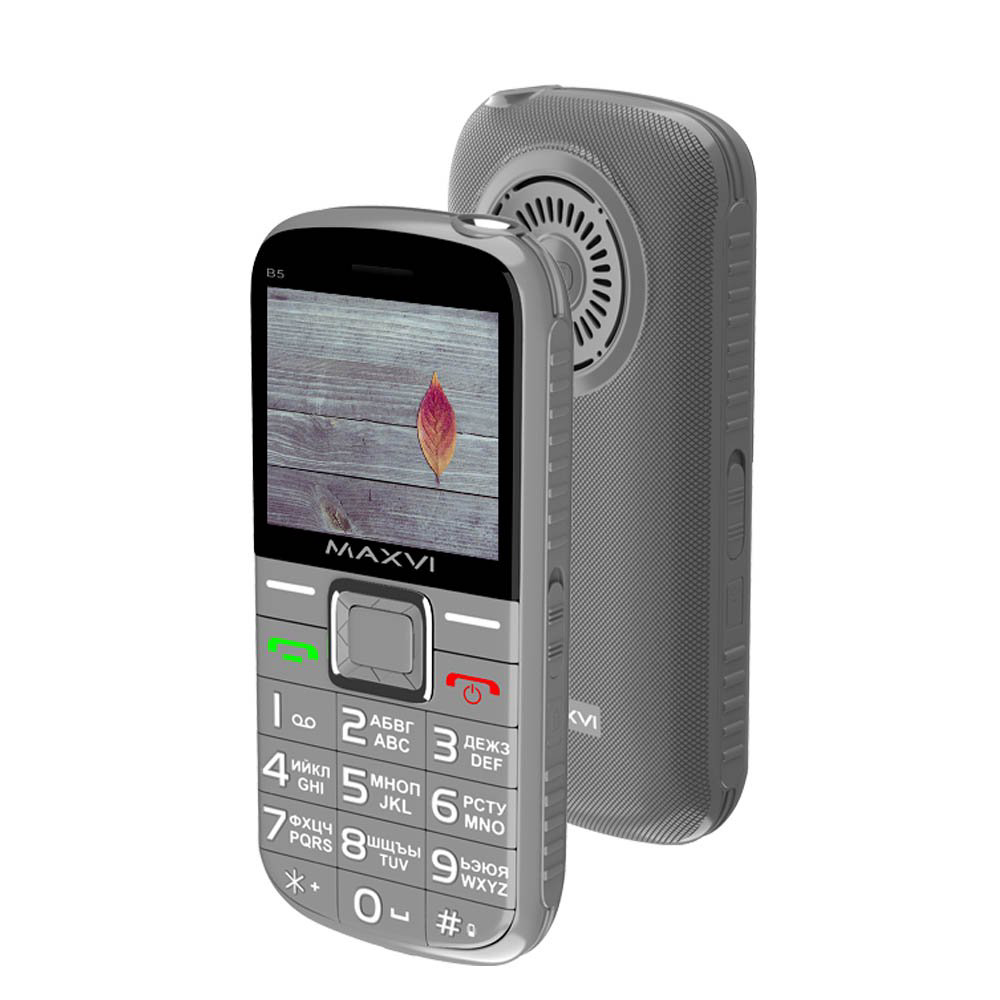 Мобильный телефон MAXVI B5 Grey купить,NaN