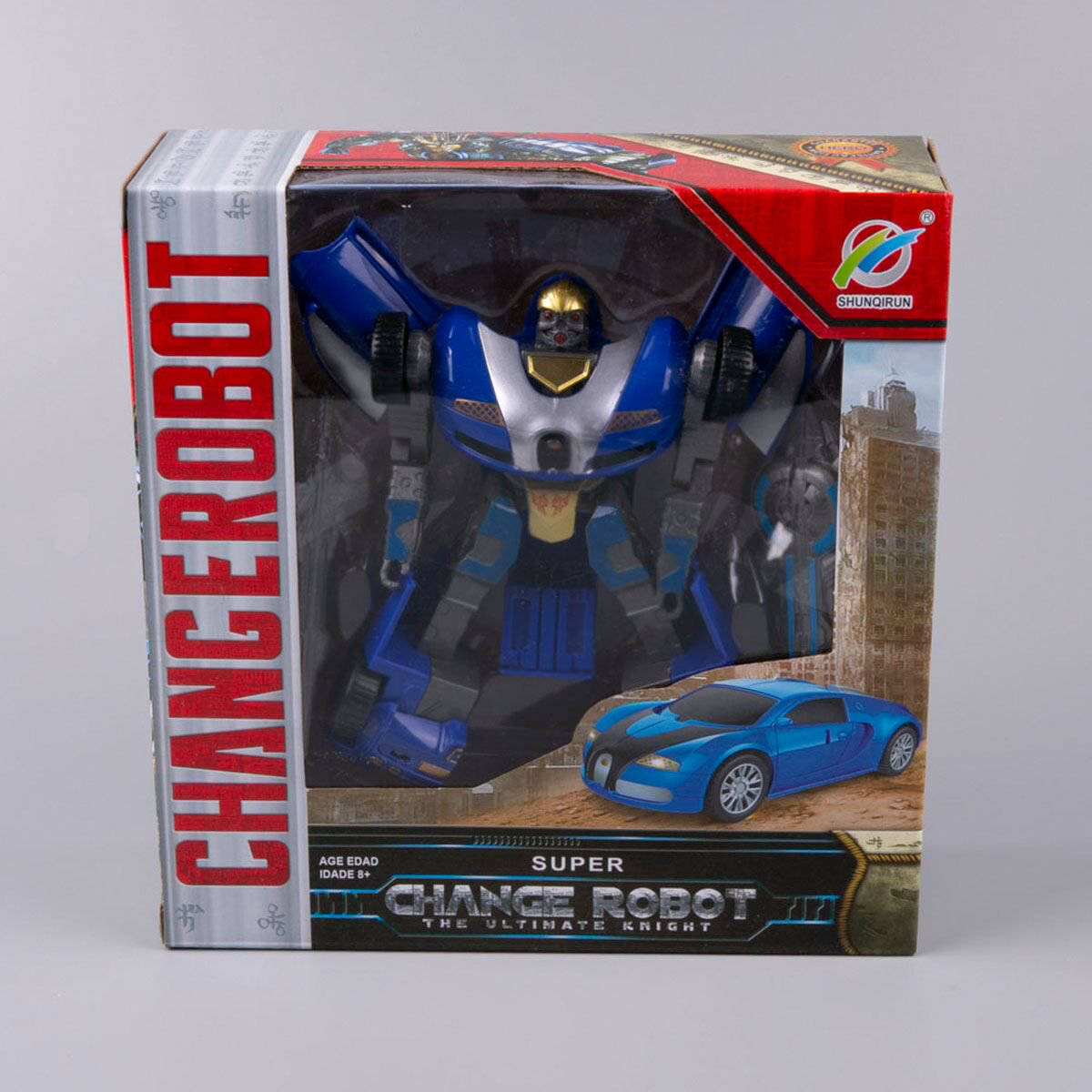 Робот-трансформер Changerobot синий 10см купить,NaN