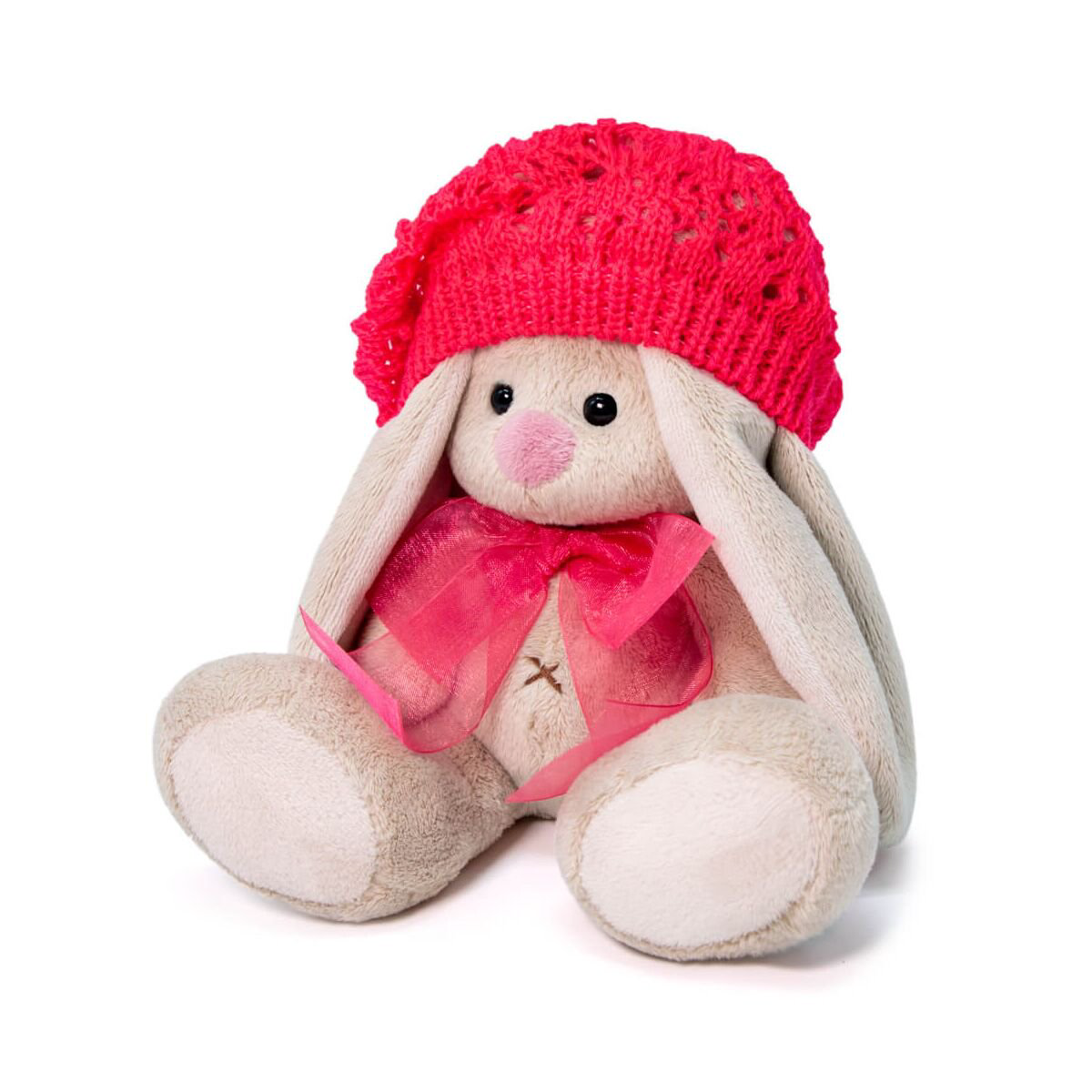 Мягкая игрушка Зайка Ми в ажурном берете SidX-450 15см купить,NaN