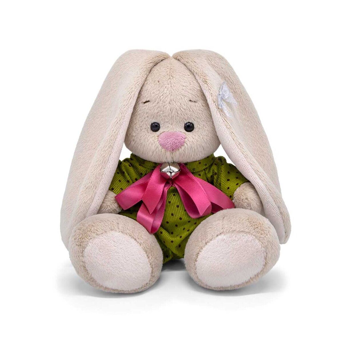 Мягкая игрушка Зайка Ми в комбинезоне в горошек SidX-423 15см купить,NaN