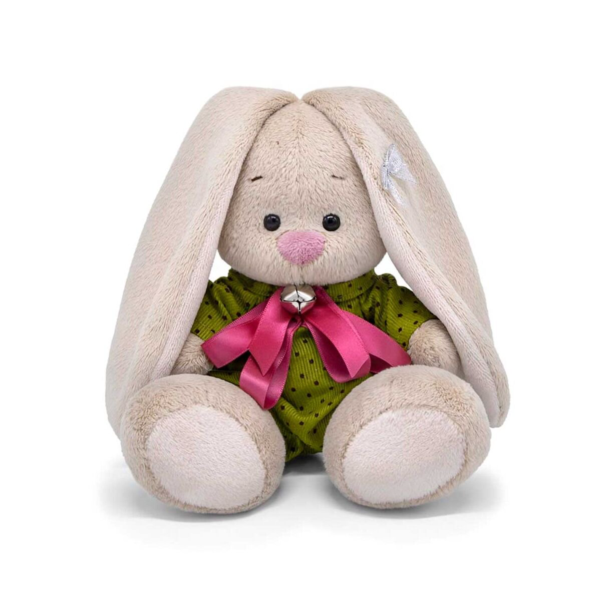 Мягкая игрушка Зайка Ми в комбинезоне в горошек SidX-423 15см купить,NaN