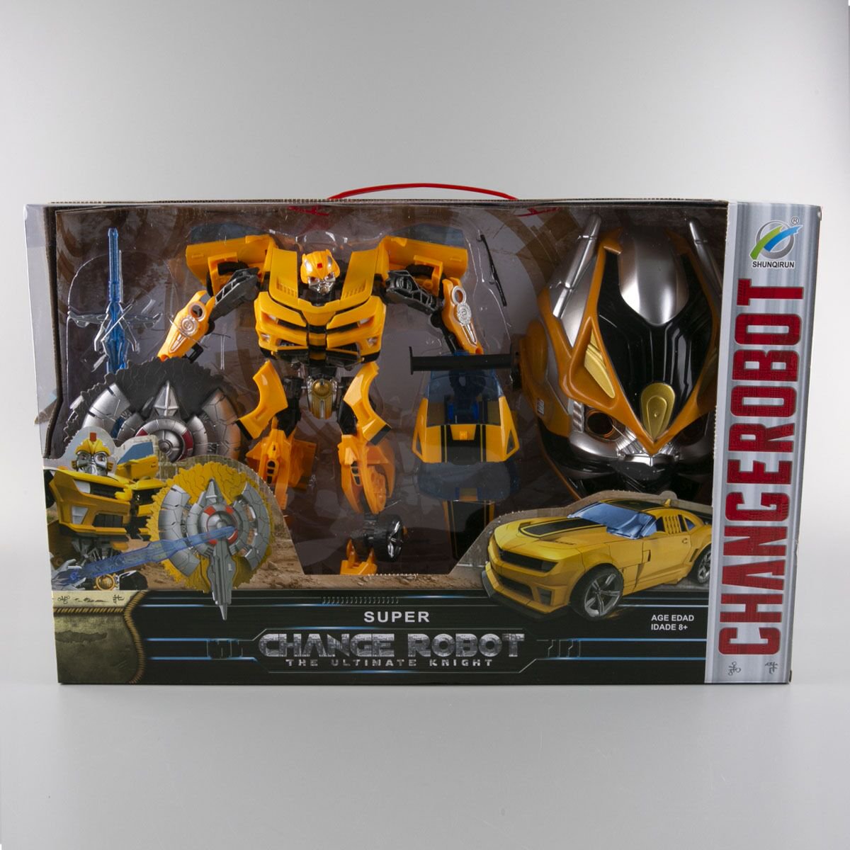 Игровой набор Changerobot робот-трансформер+маска  90-3 желтый купить,NaN