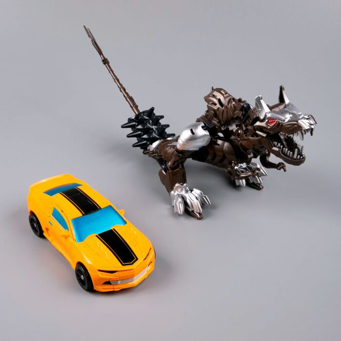 Игровой набор Changerobot  из 2х роботов-трансформеров желтый-коричневый купить,NaN