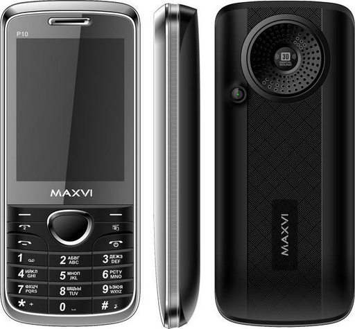 Мобильный телефон MAXVI P10 Black