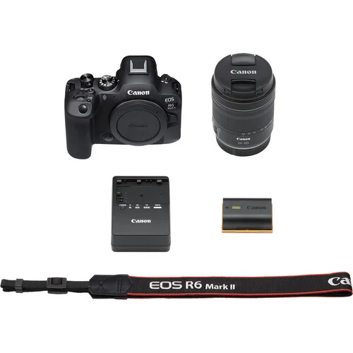 Фотоаппарат Canon EOS R6 Mark II kit RF 24-105mm f/4-7.1 STM Black купить,0